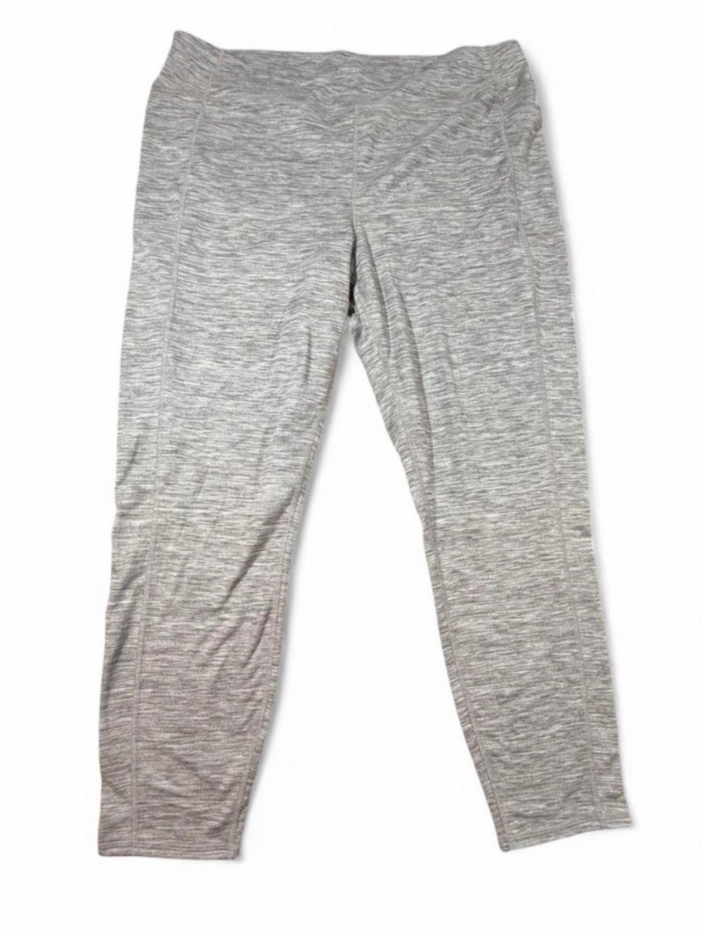 Skechers Go Walk Space Dye Performance Leggings Gray Taupe Plus Size 2X
